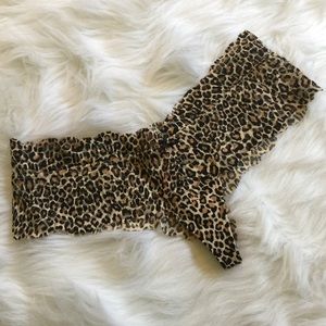 Victoria's Secret Pink NWOT leopard Cheekster