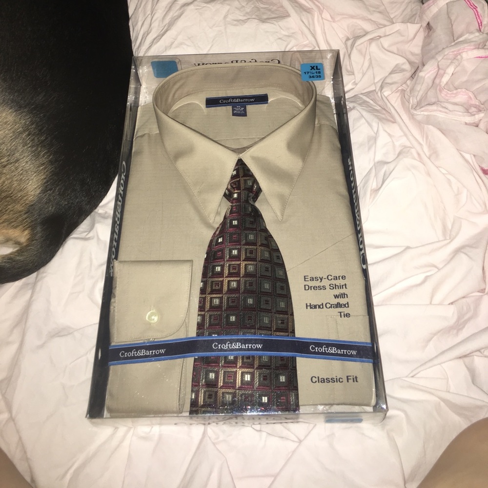 💥SALE💥NWT Croft and Barrow Dress Shirt