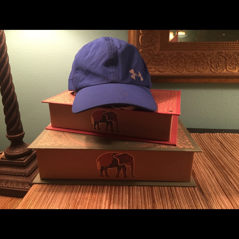 Under armor, royal blue, cooling, SPF Proof hat