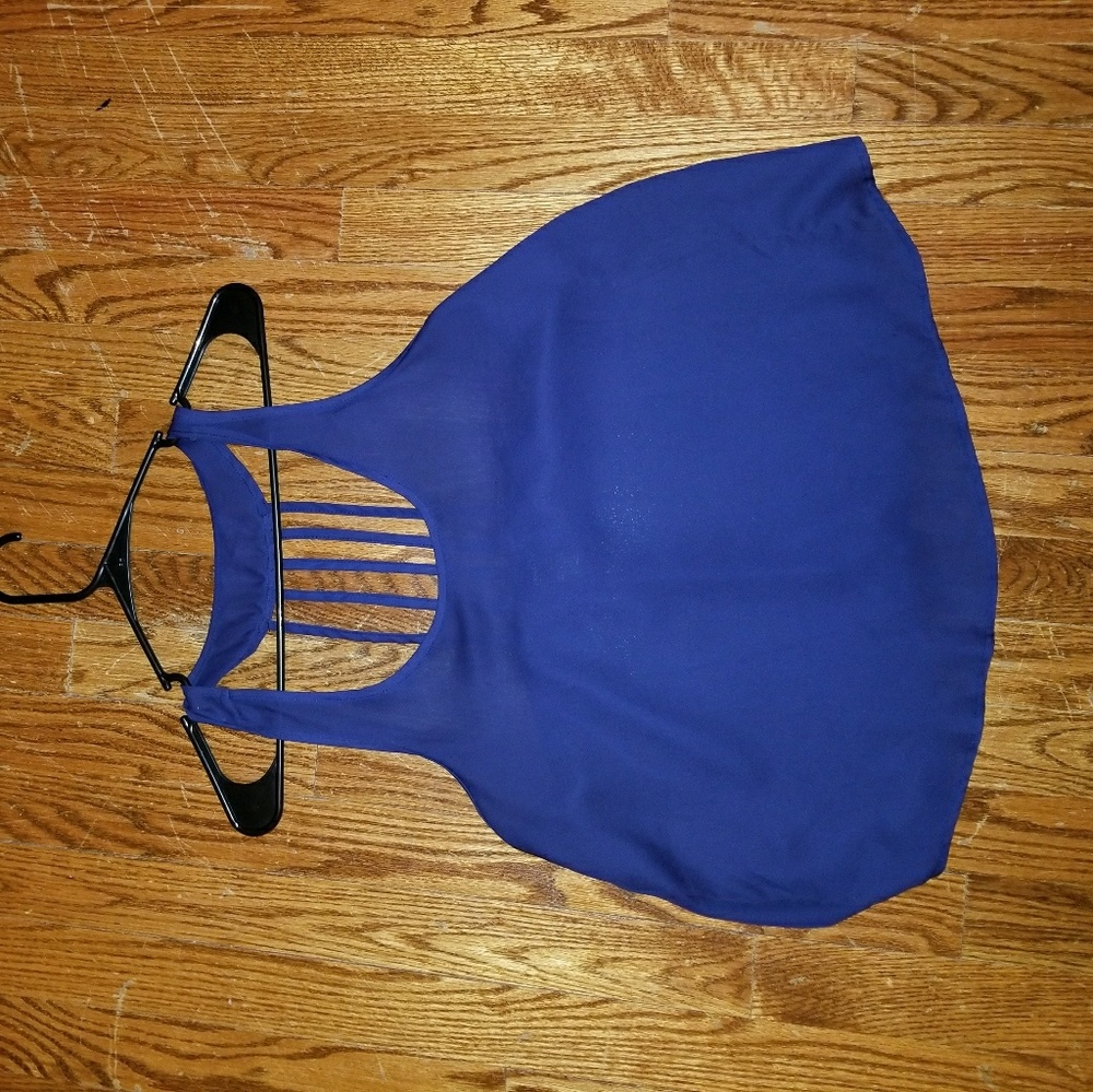 🍉Navy blue crop top
