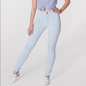 american apparel easy jeans