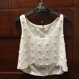 LF flower tank gently worn