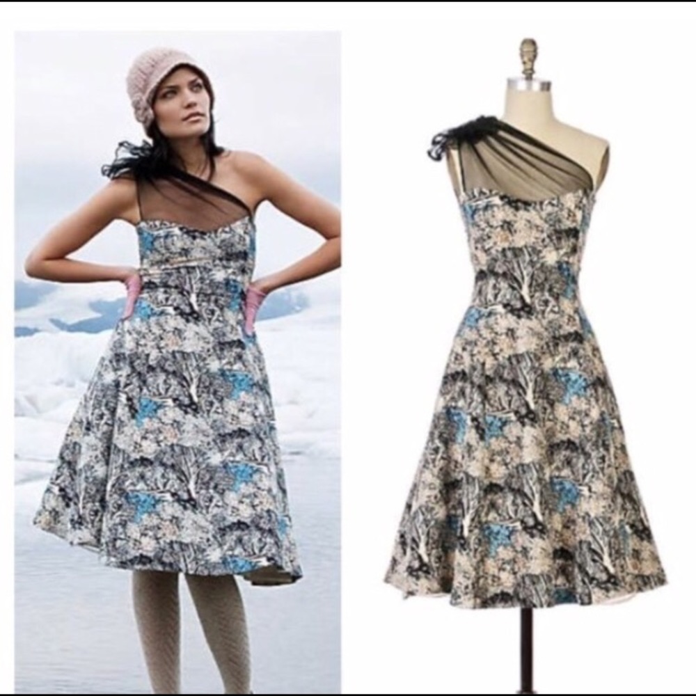 Anthropologie Plenty by Tracy Reese Silk Dress