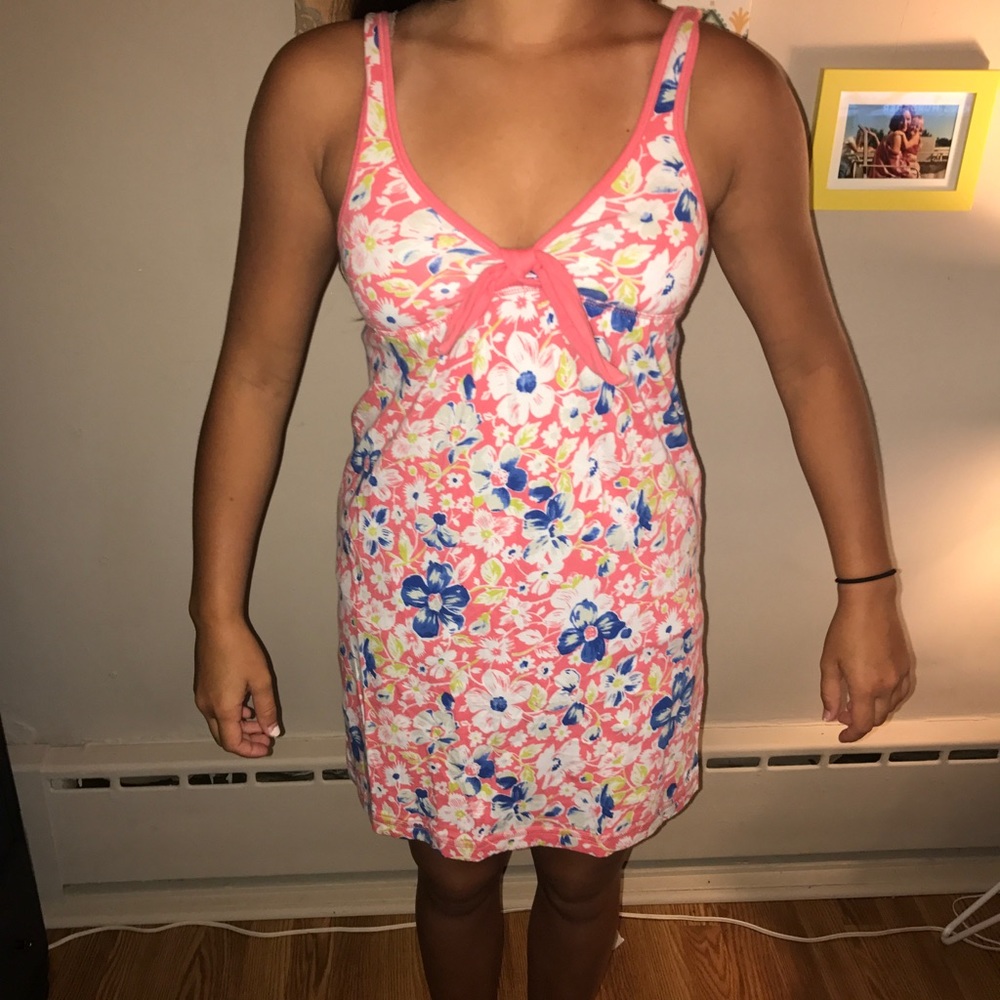 Abercrombie floral sun dress, size small