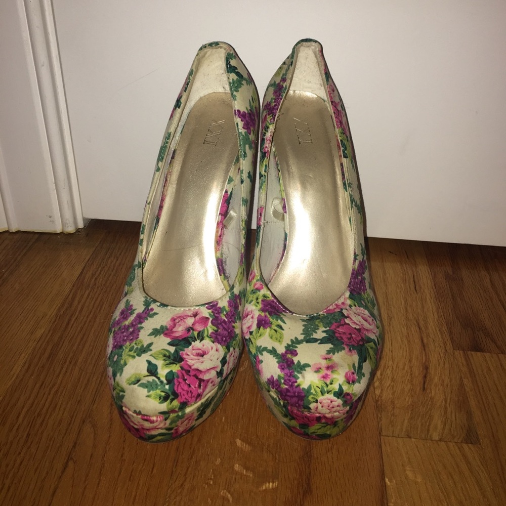 Floral Heels