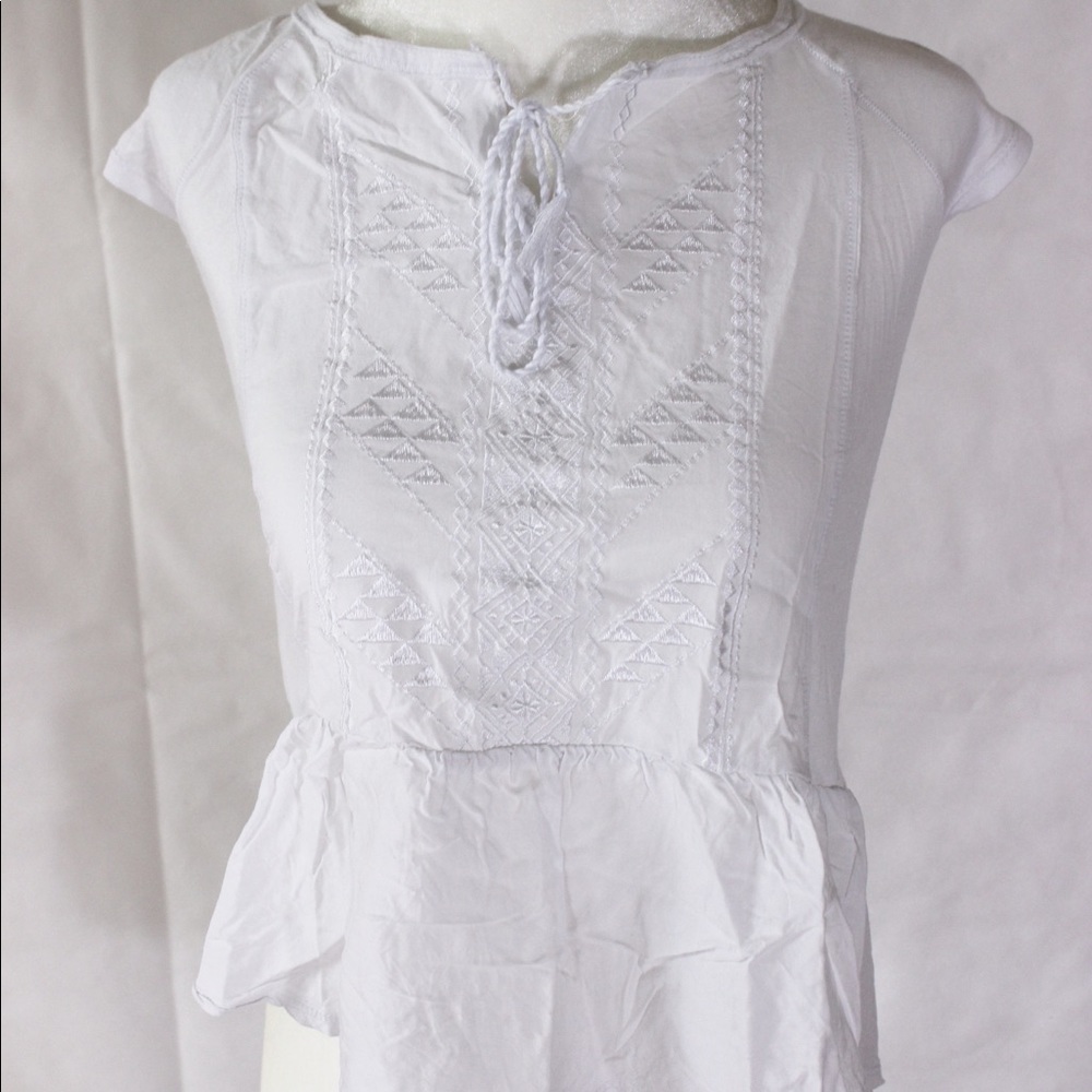 Aéropostale simple tie blouse