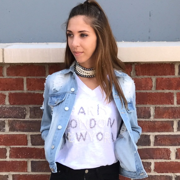 🆕 New York, Paris, London Tee - Picture 3 of 7