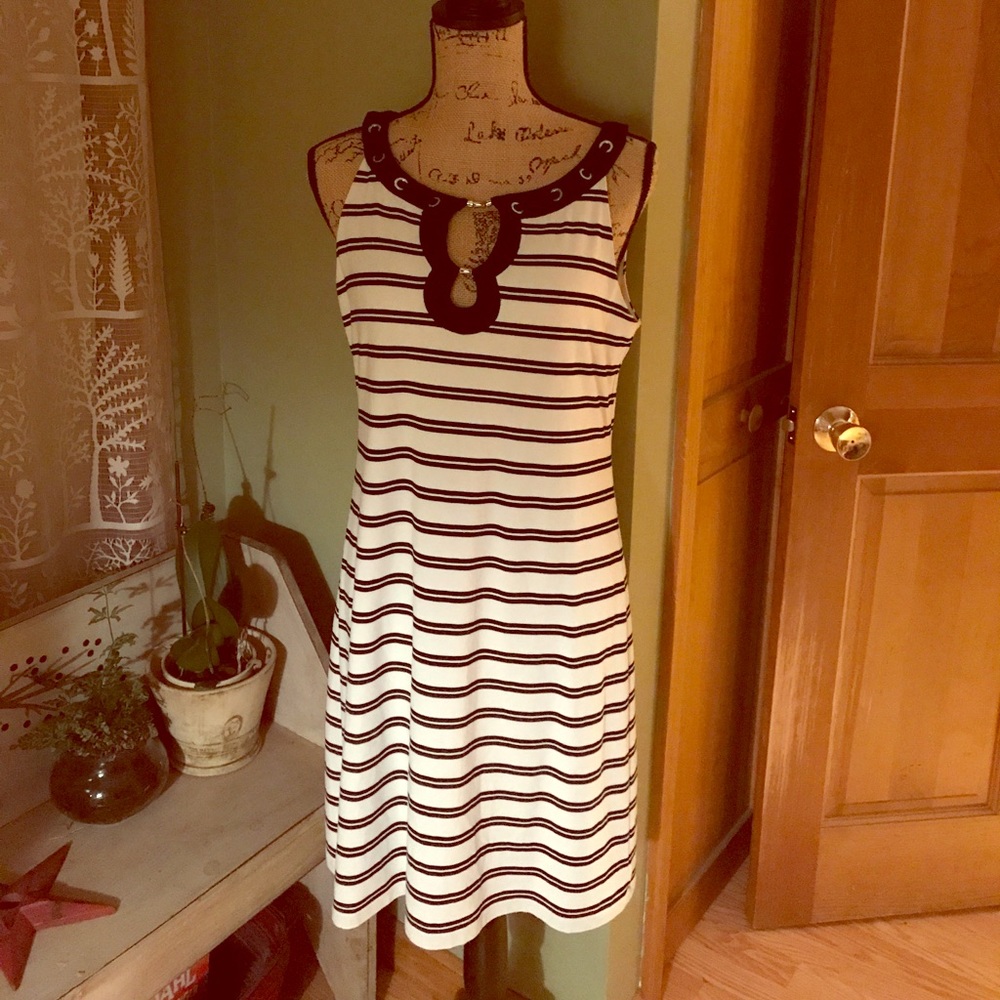 Striped Dress, White House Black Market