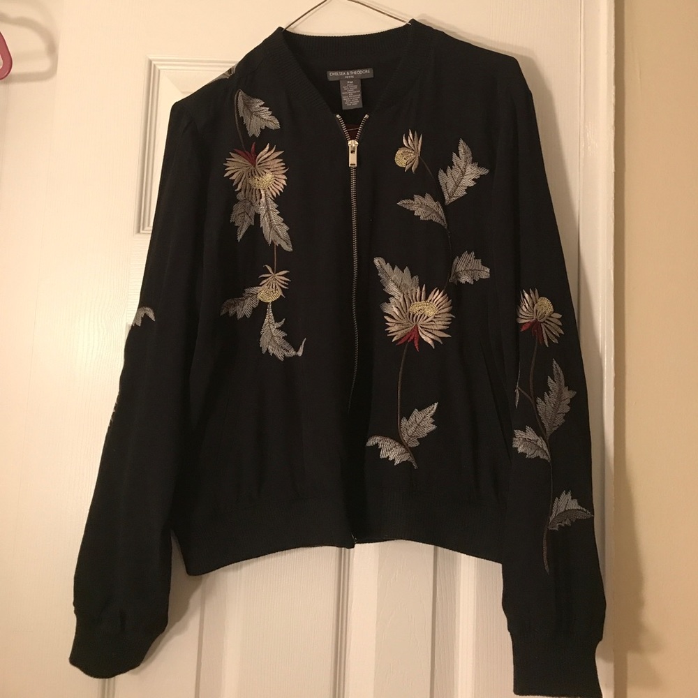 **SOLD** Embroidered bomber jacket