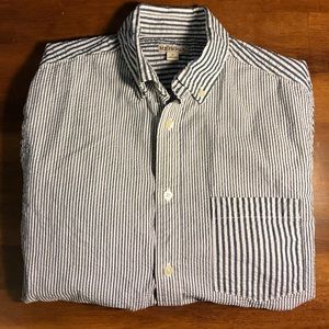 Merona Small Seersucker Dress Shirt