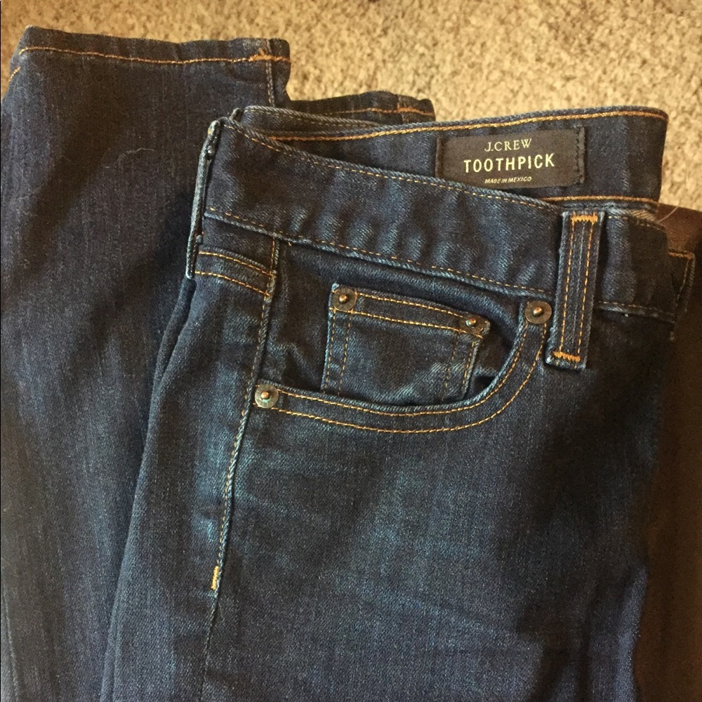 J. Crew Toothpick 27 T Jeans