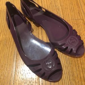 Women's size 8 (38) Gucci jellie flats