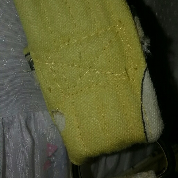 Yellow shoulder ladies hand made custom bag - Picture 5 of 8