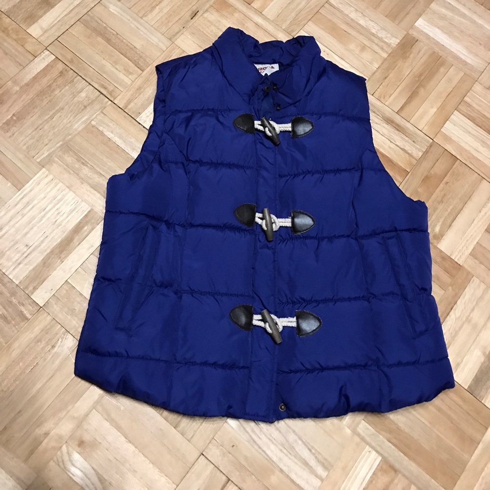 Navy blue vest