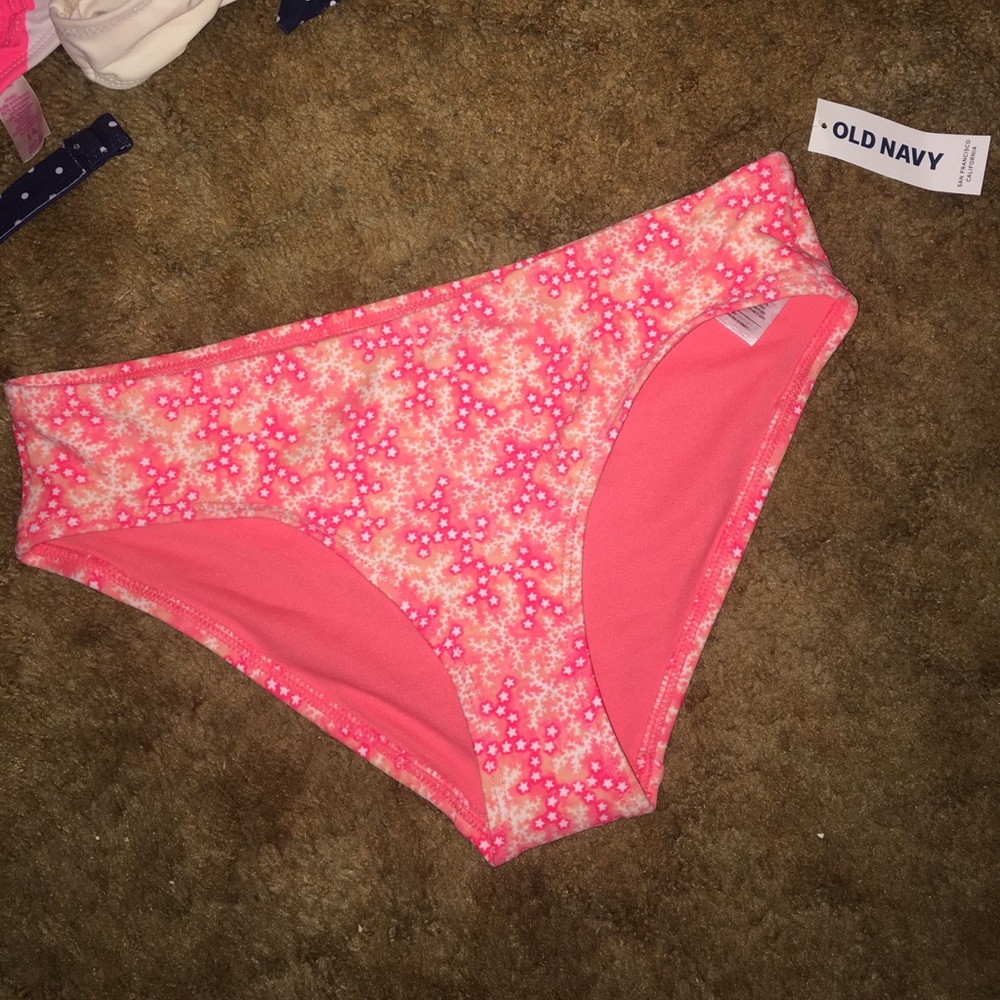 Old navy pink star bikini bottoms
