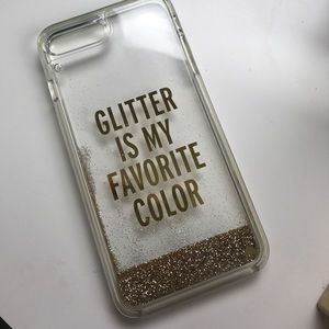 KATE SPADE GLITTER IPHONE 7 PLUS CASE