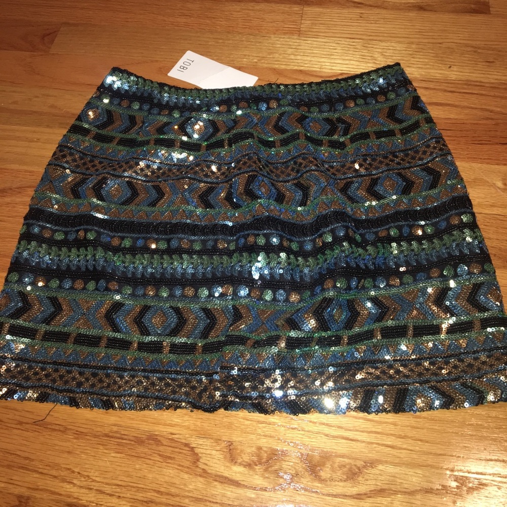 Sequined skirt