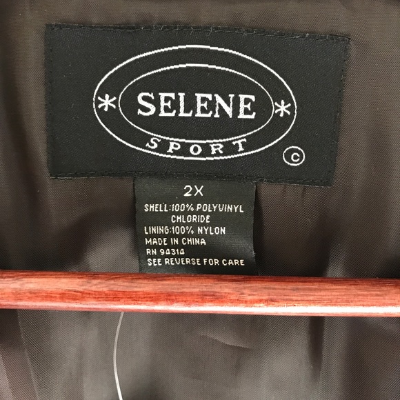 Selene Sport Snake Print Trench Coat - Picture 7 of 8