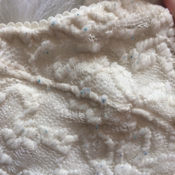 2 Garage Sparkle Cream & Black Lace Bralettes! - Picture 7 of 8