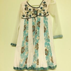 A vintage type Indian dress barely worn