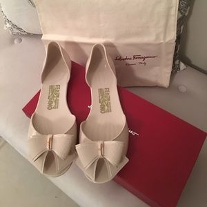 Ferragamo Salvatore jelly flats