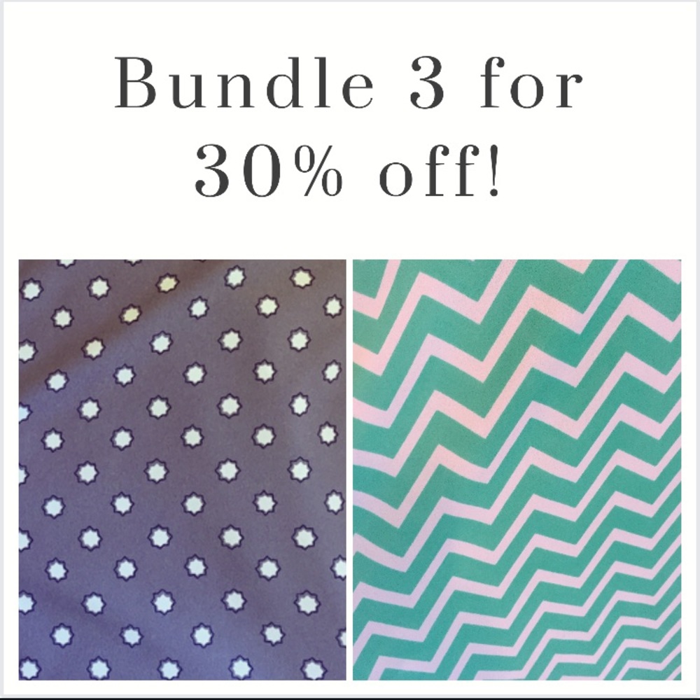 Bundle 3 for 30% off!