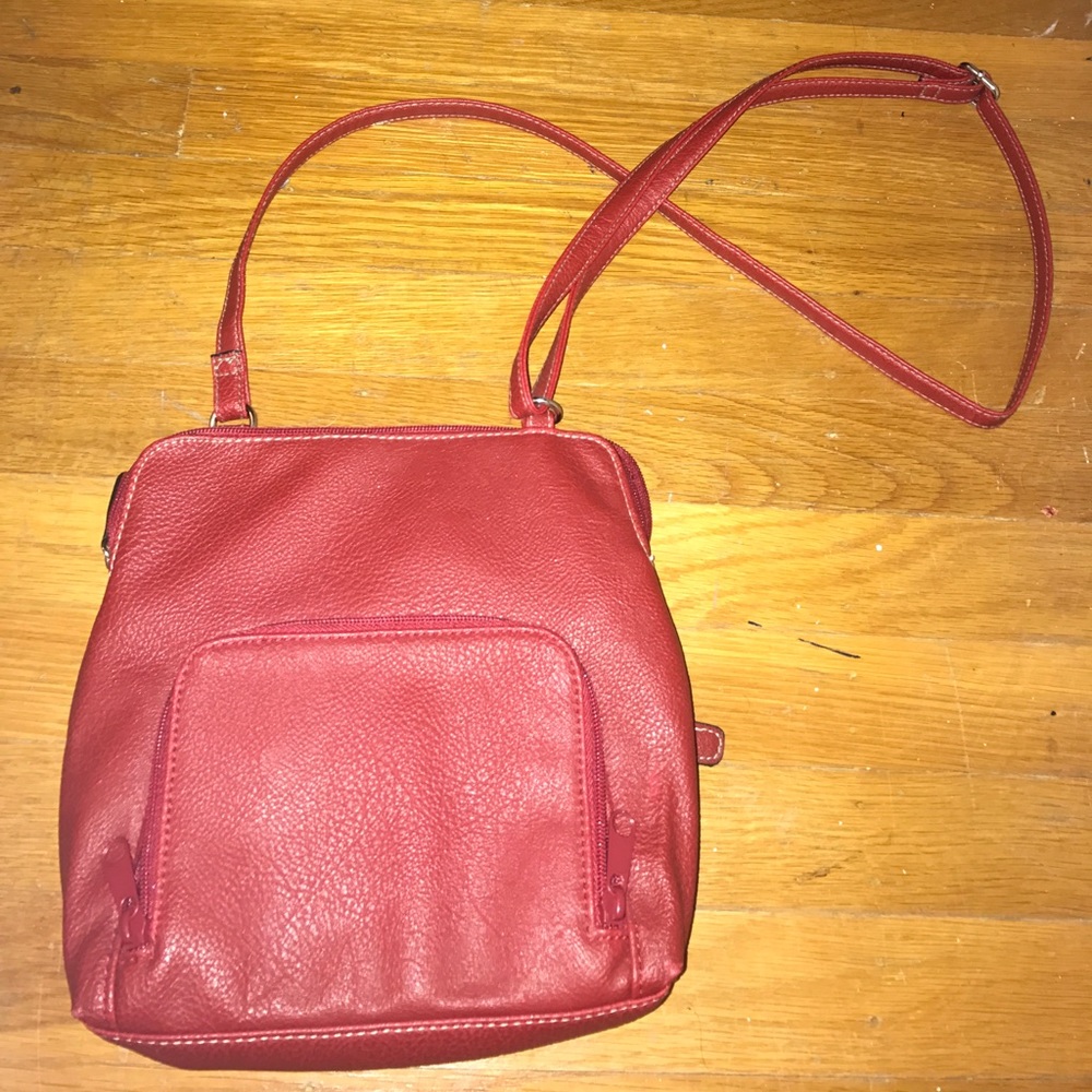 Ann Taylor red purse
