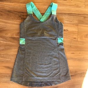 Lululemon criss cross back tank.