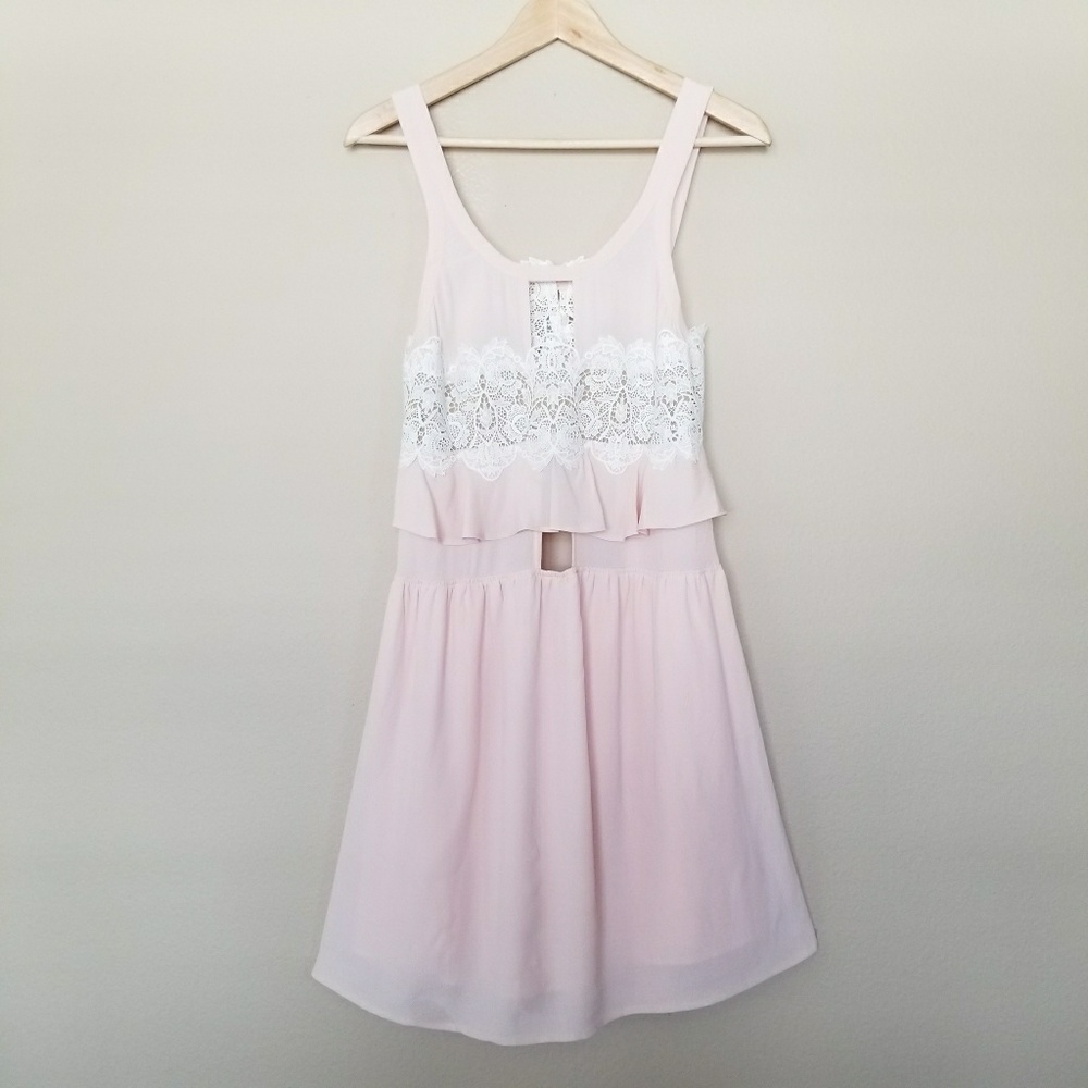 New For Love and Lemons Lace Mini Dress M