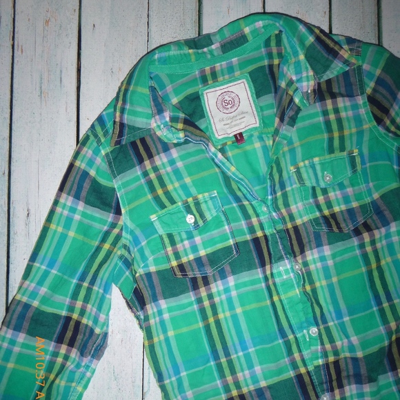 Plaid Button Down - Picture 1 of 6