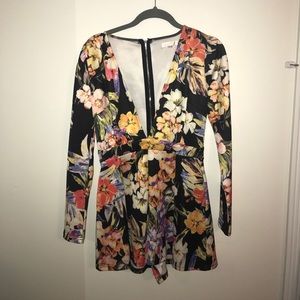Floral romper