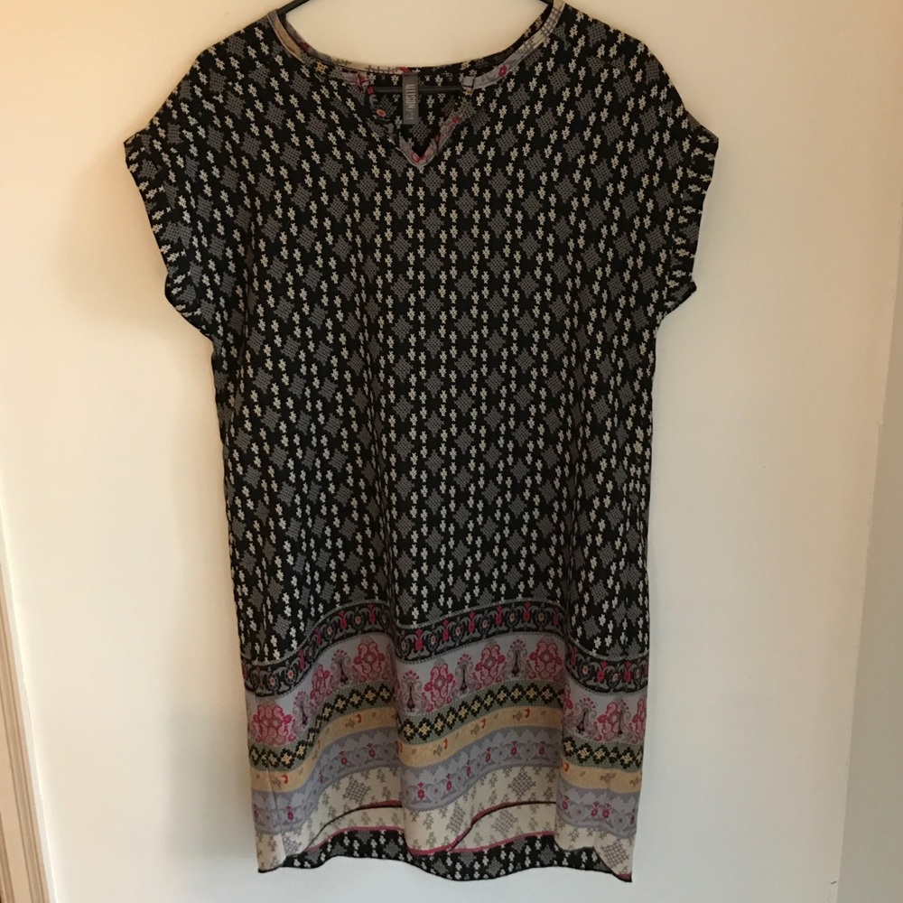 Printed Shift Dress