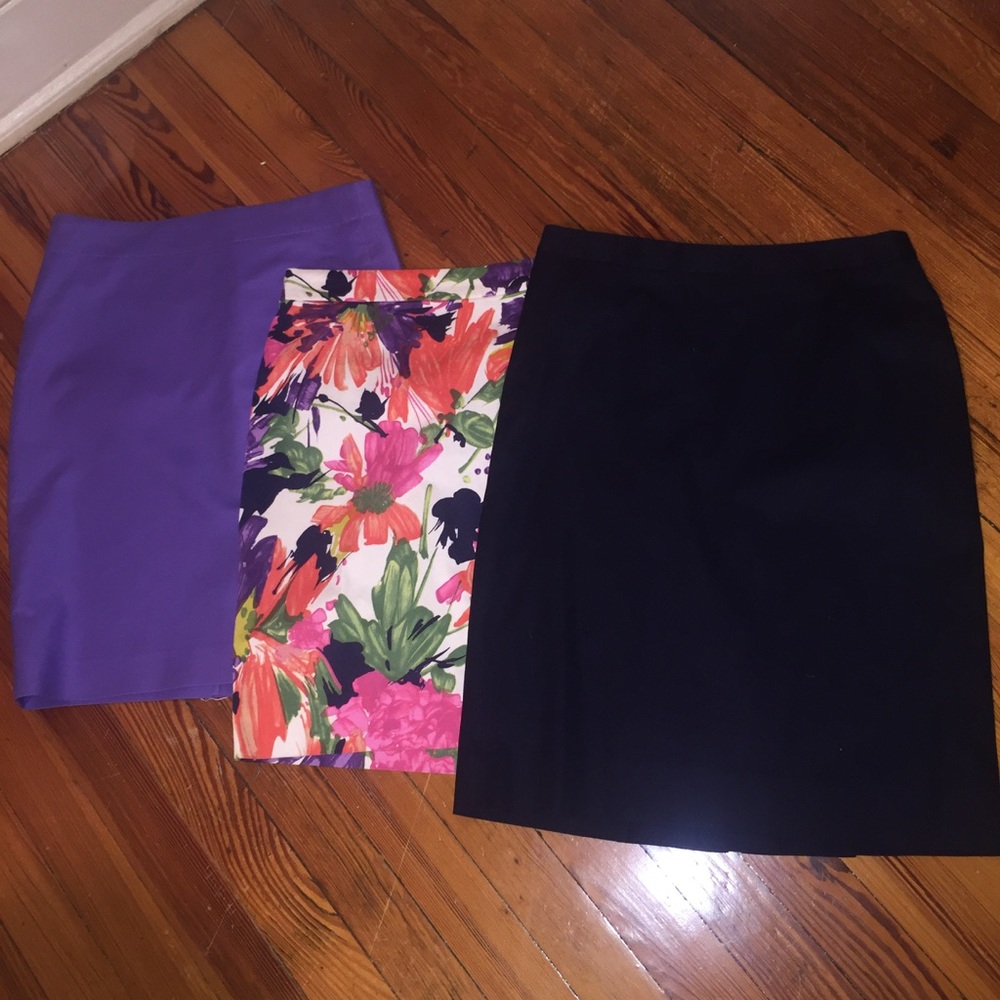 BULK 4 SZ 2 J CREW PENCIL SKIRTS