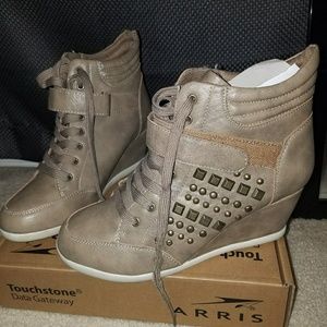 Charlotte Russe wedge sneakers-NEW!!!
