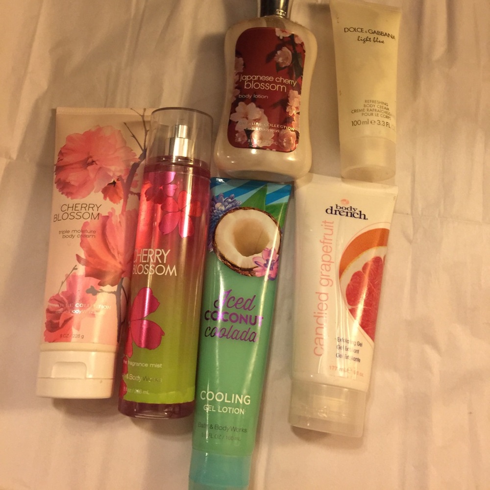 Body lotion and body spray bundle