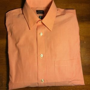 Arrow Orange Pin Striped Shirt