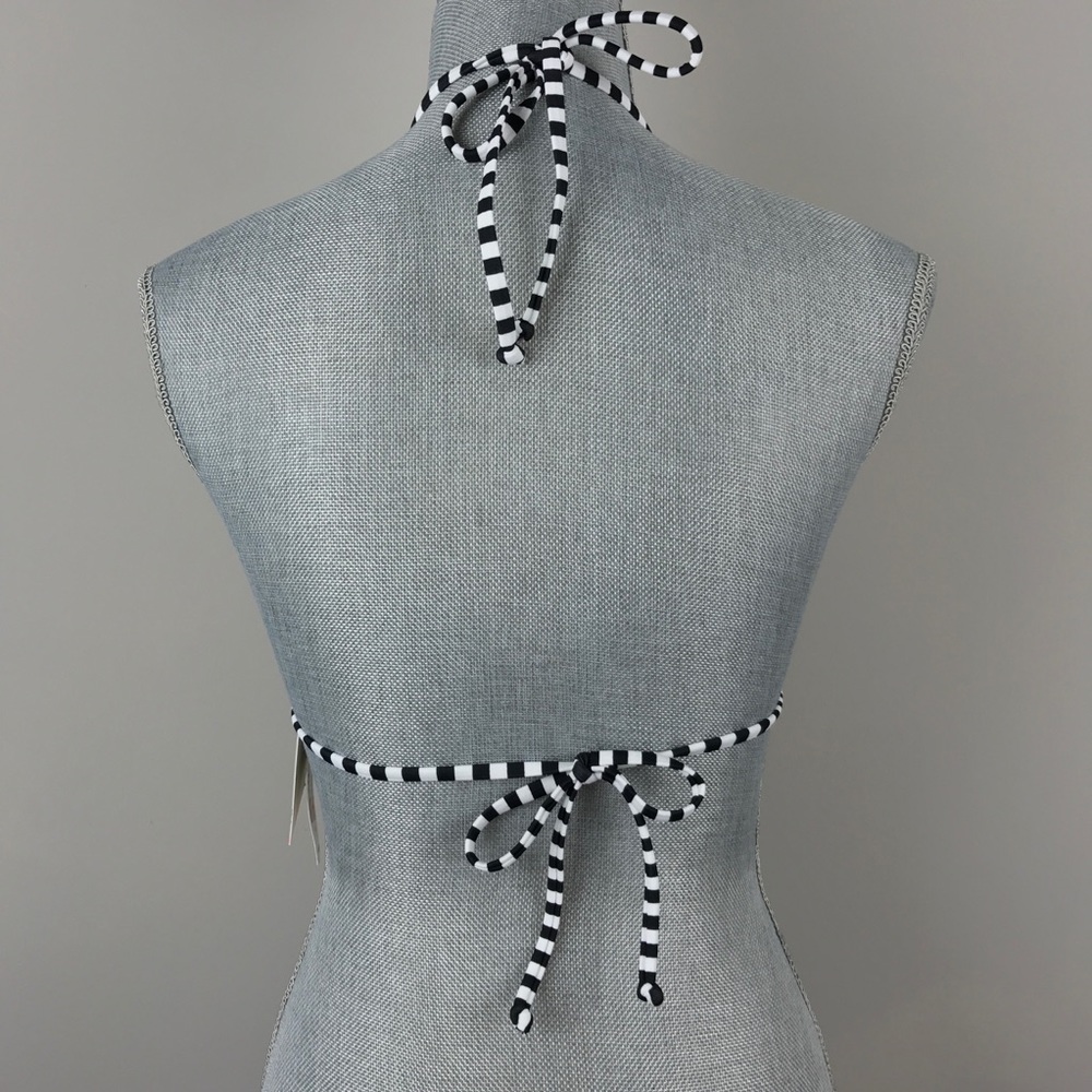 {Roxy} Palm Tree Striped Triangle Bikini Top, $44 - Picture 4 of 4