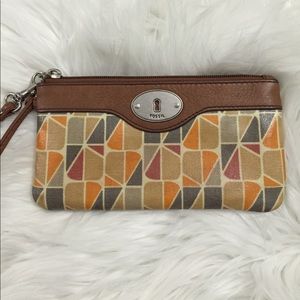 Fossil Key Per Wristlet Wallet