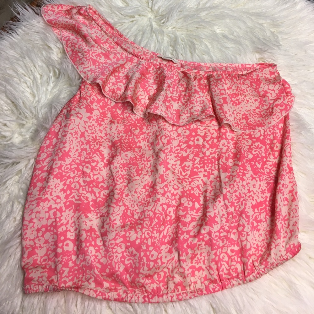🔥American eagle one shoulder top