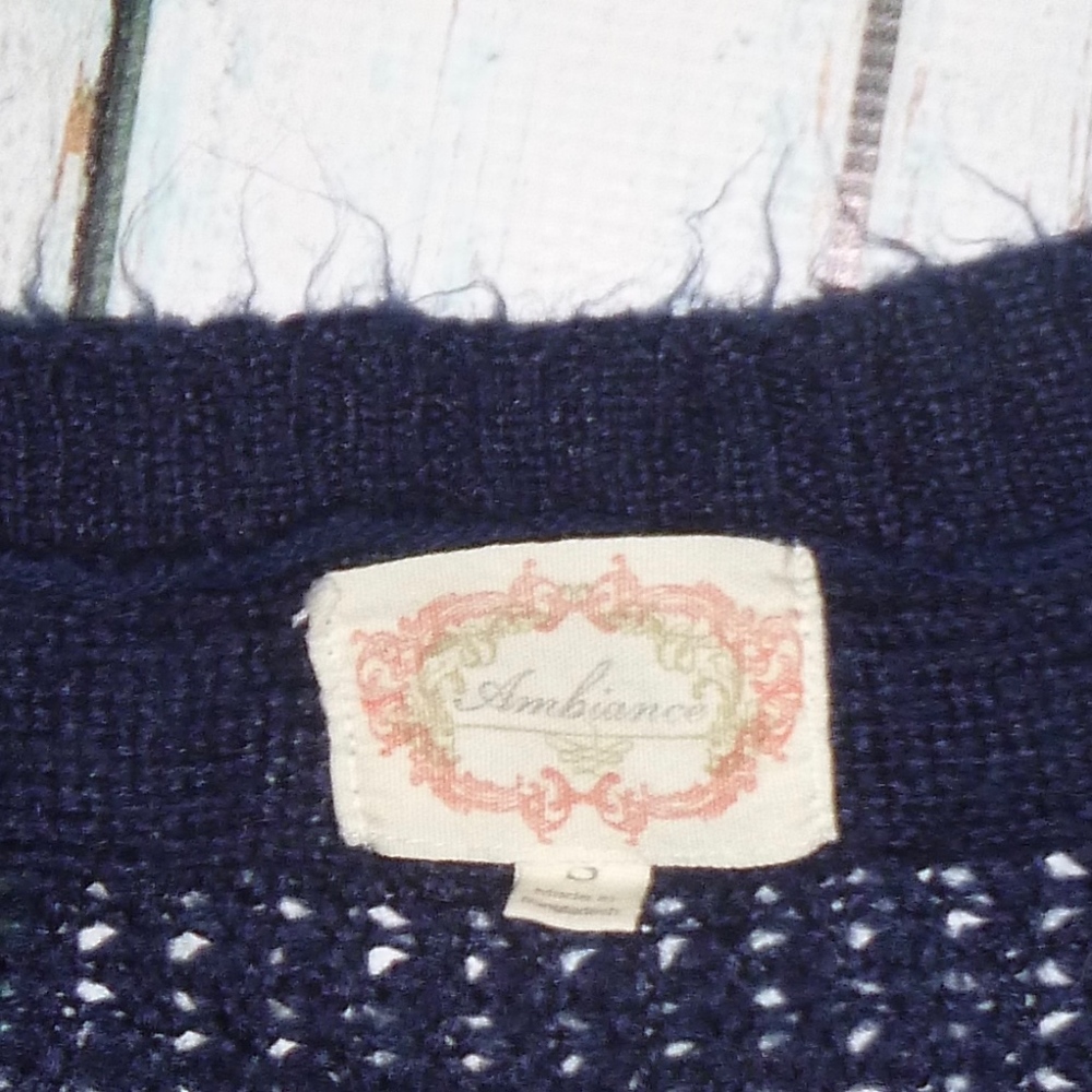 Navy Sweater - Picture 2 of 4