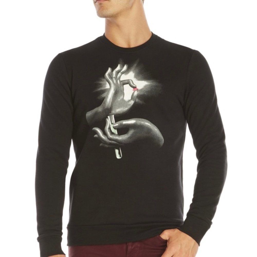 FINAL NWT Tee Library Magic Pill Graphic Sweatshir