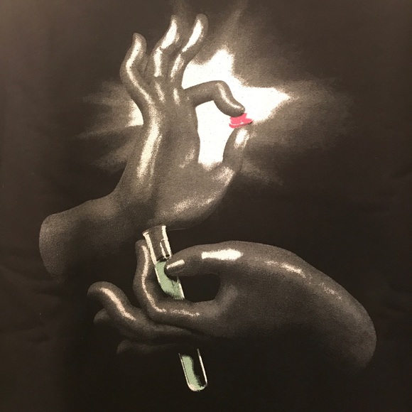 FINAL NWT Tee Library Magic Pill Graphic Sweatshir - Picture 4 of 6