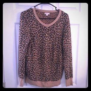 Cheetah Cardigan