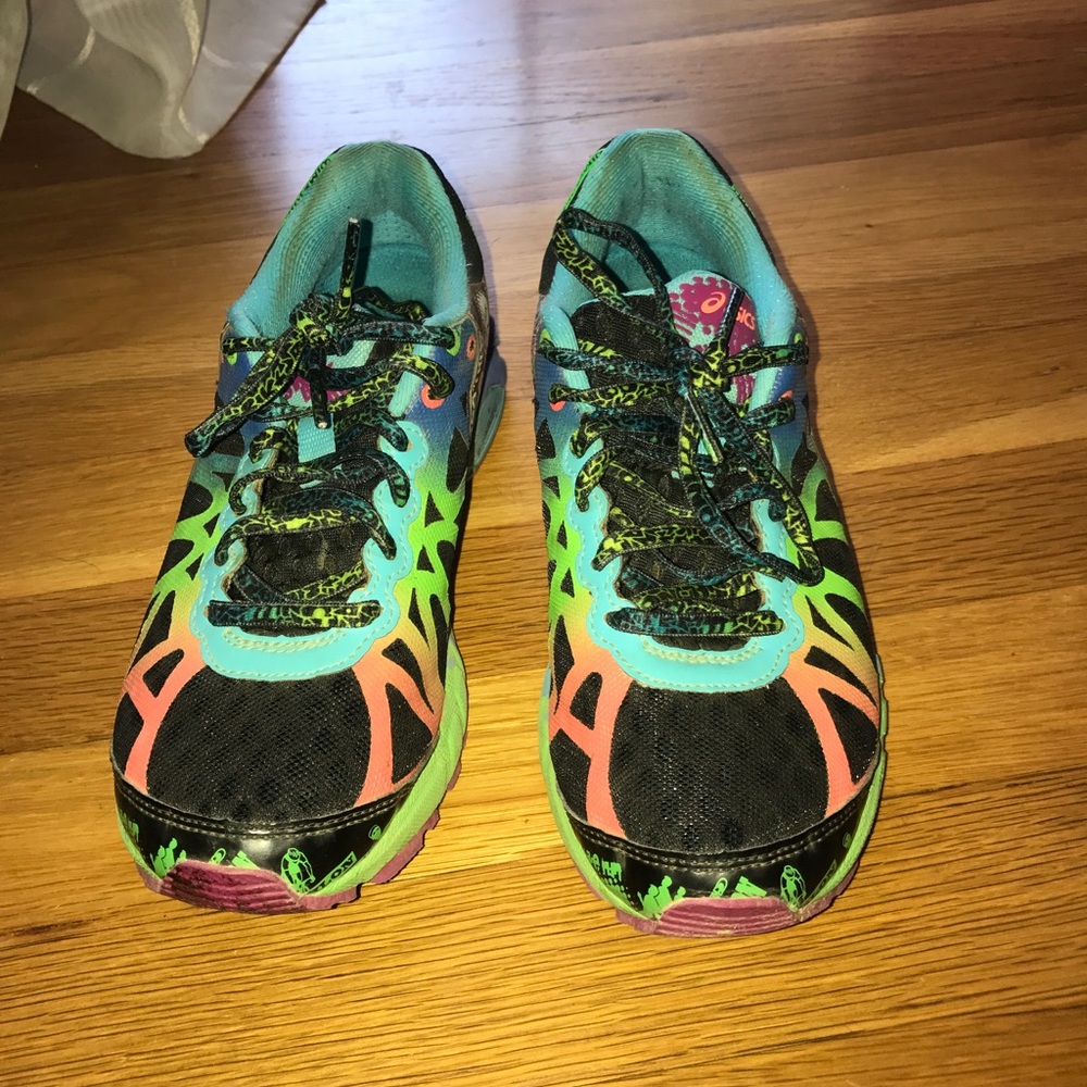 Rainbow Running Shoes