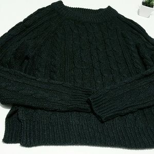 New cable knit sweater