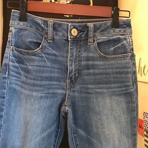 American Eagle high-rise jegging, size 2.