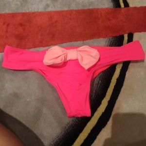 hollister bow bikini bottoms