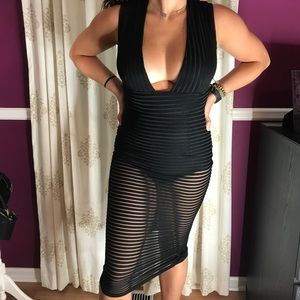 NWOT! Bodysuit Cocktail Dress