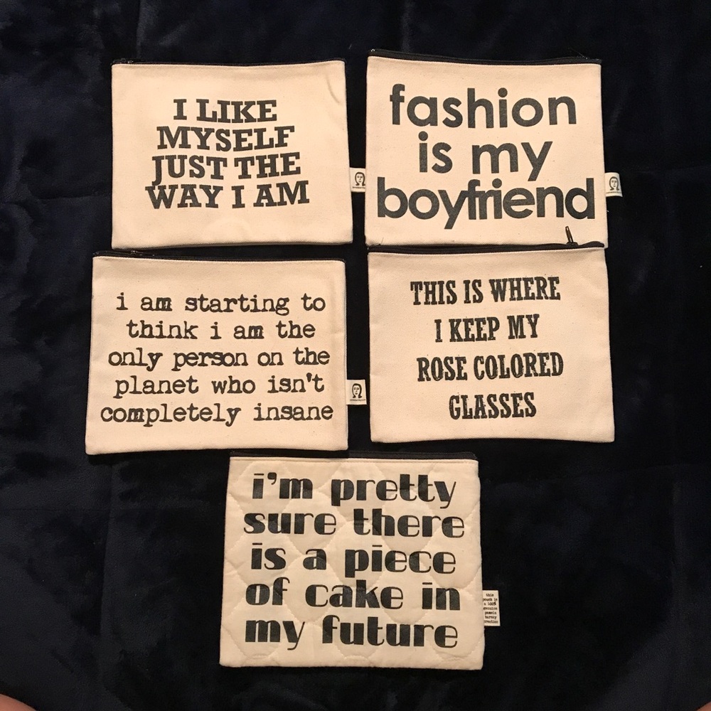 NWOT Pamela Barsky Pouches