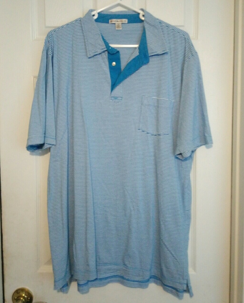 Men's Peter Millar Pima Cotton Polo, Sz XL, EUC